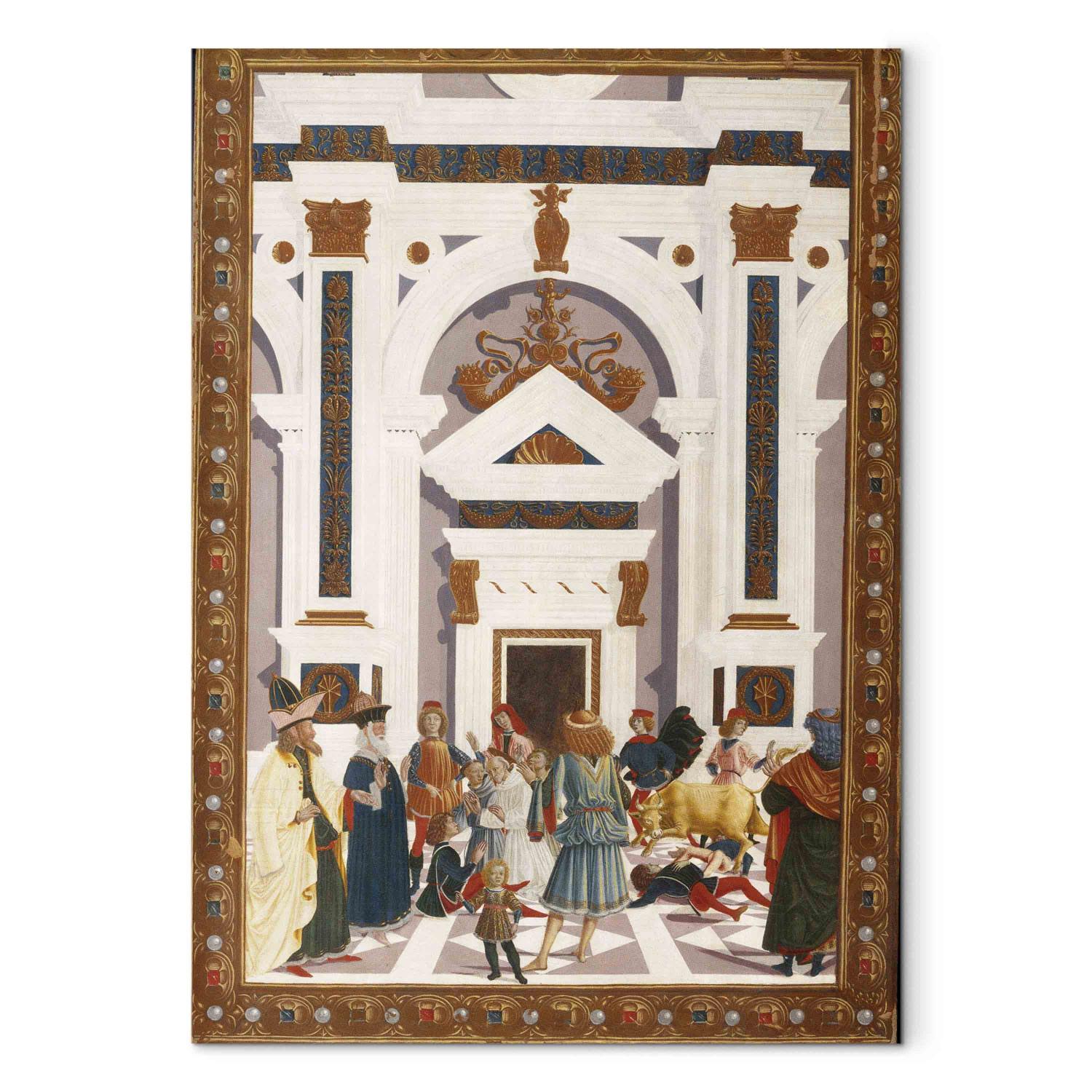 Réplica de pintura A Miracle of Saint Bernhard