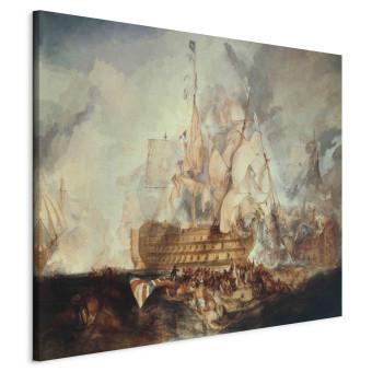 Réplica de pintura The Battle of Trafalgar