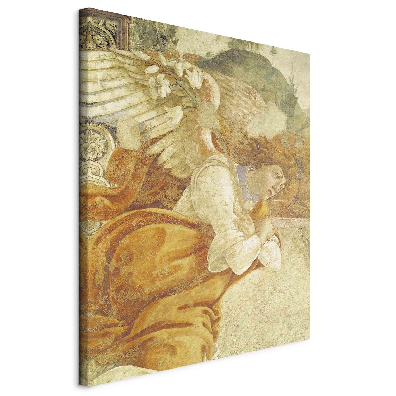Reproducción de cuadro The Annunciation, detail of the Archangel Gabriel, from San Martino della Scala