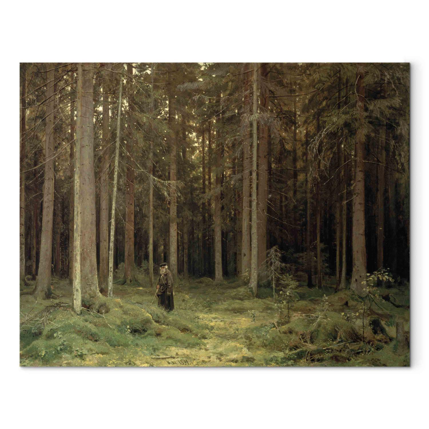 Cuadro famoso Countess Mordvinov's forest