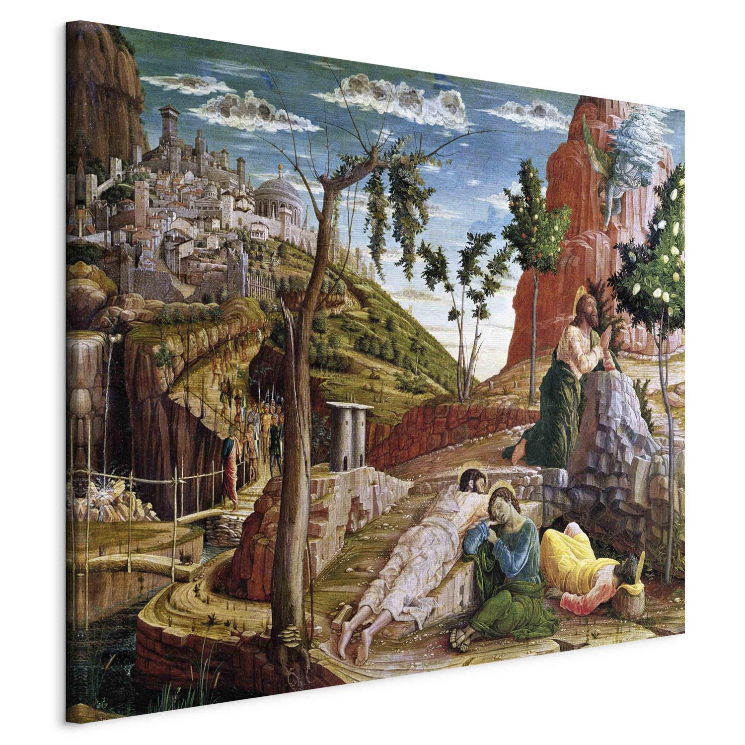 Reproducción de cuadro The Agony in the Garden, left hand predella panel from the Altarpiece of St. Zeno of Verona