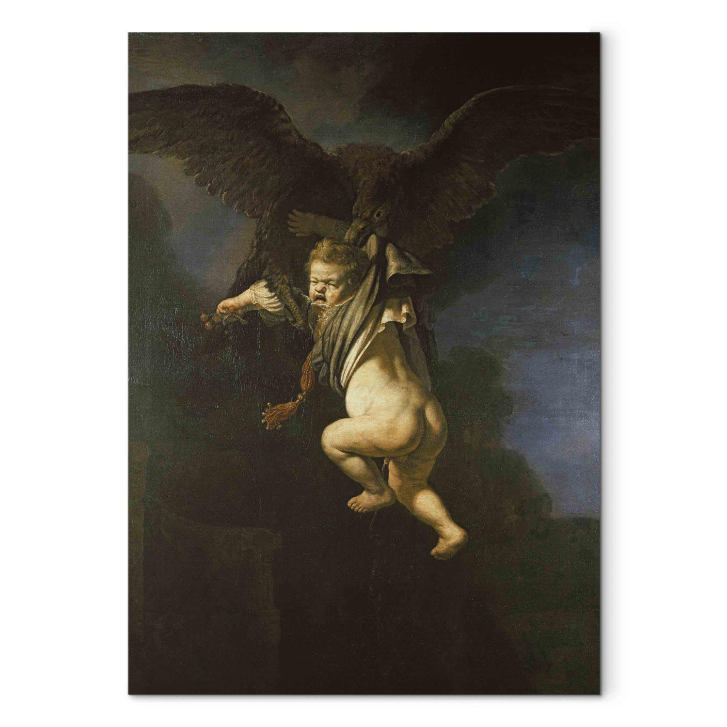 Réplica de pintura Ganymede in the Claws of the Eagle