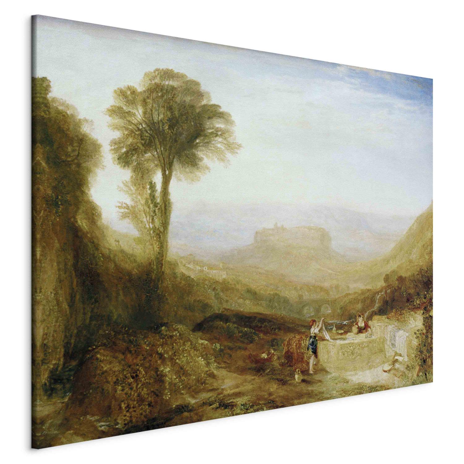 Reproducción de cuadro View of Orvieto, painted in Rome