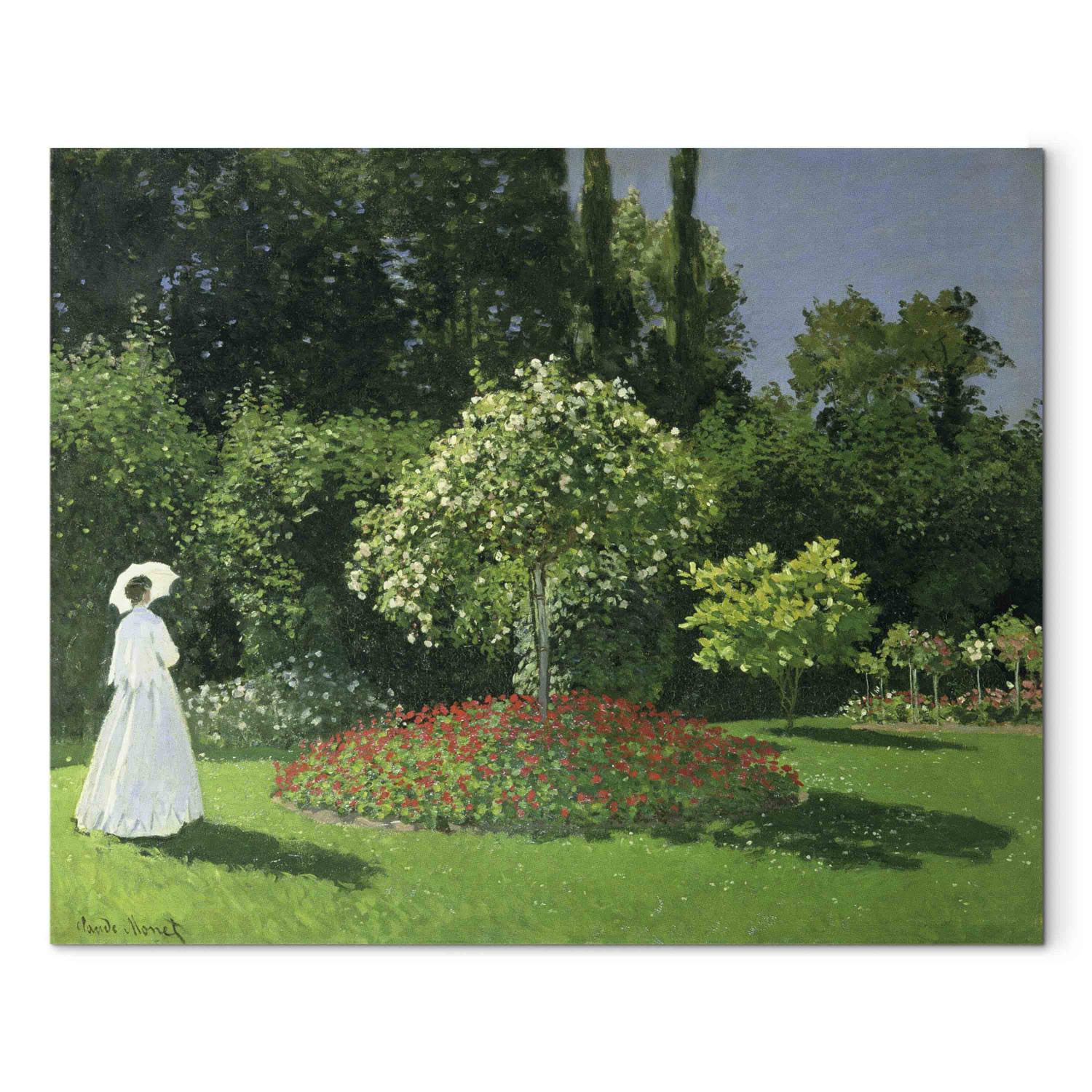 Cuadro famoso Woman in a Garden