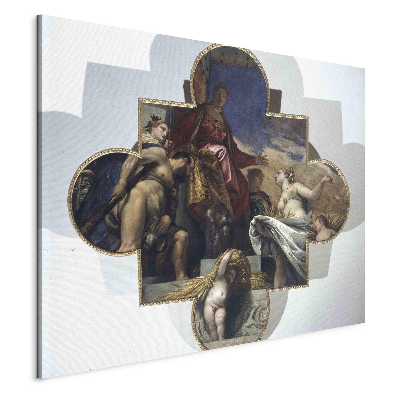 Reproducción de cuadro Venice receives Homage from Hercules and Ceres