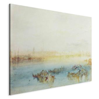 Réplica de pintura Venice: The Riva degli Schiavoni from the Channel to the Lido