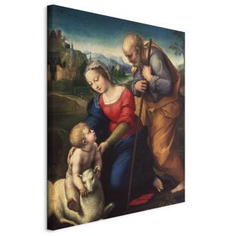 Réplica de pintura The Holy Family with the lamm