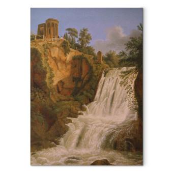 Cuadro famoso Blick auf den Sibyllentempel und die große Kaskade in Tivoli