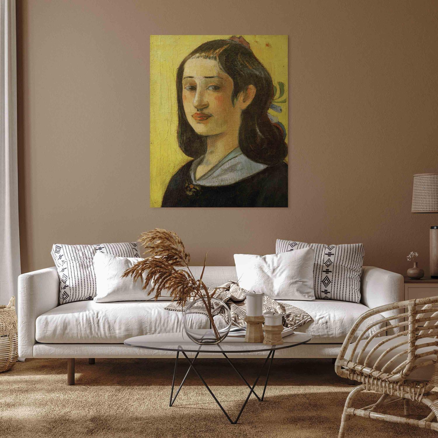Réplica de pintura Portrait of Aline Gauguin
