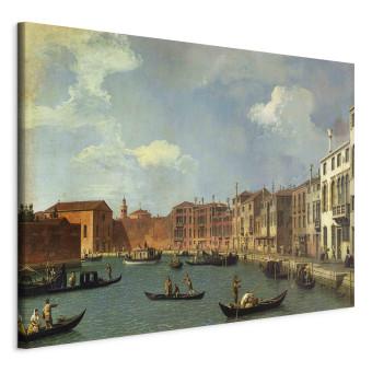 Réplica de pintura View of the Canal of Santa Chiara, Venice