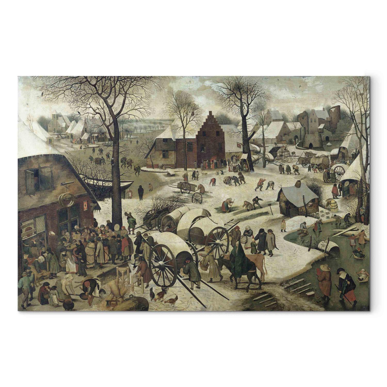 Réplica de pintura The Census at Bethlehem 