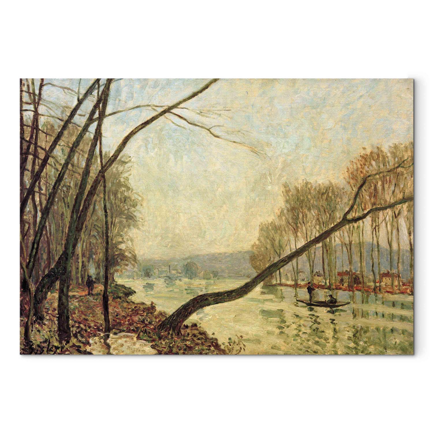 Cuadro famoso Seine-Ufer im Herbst 