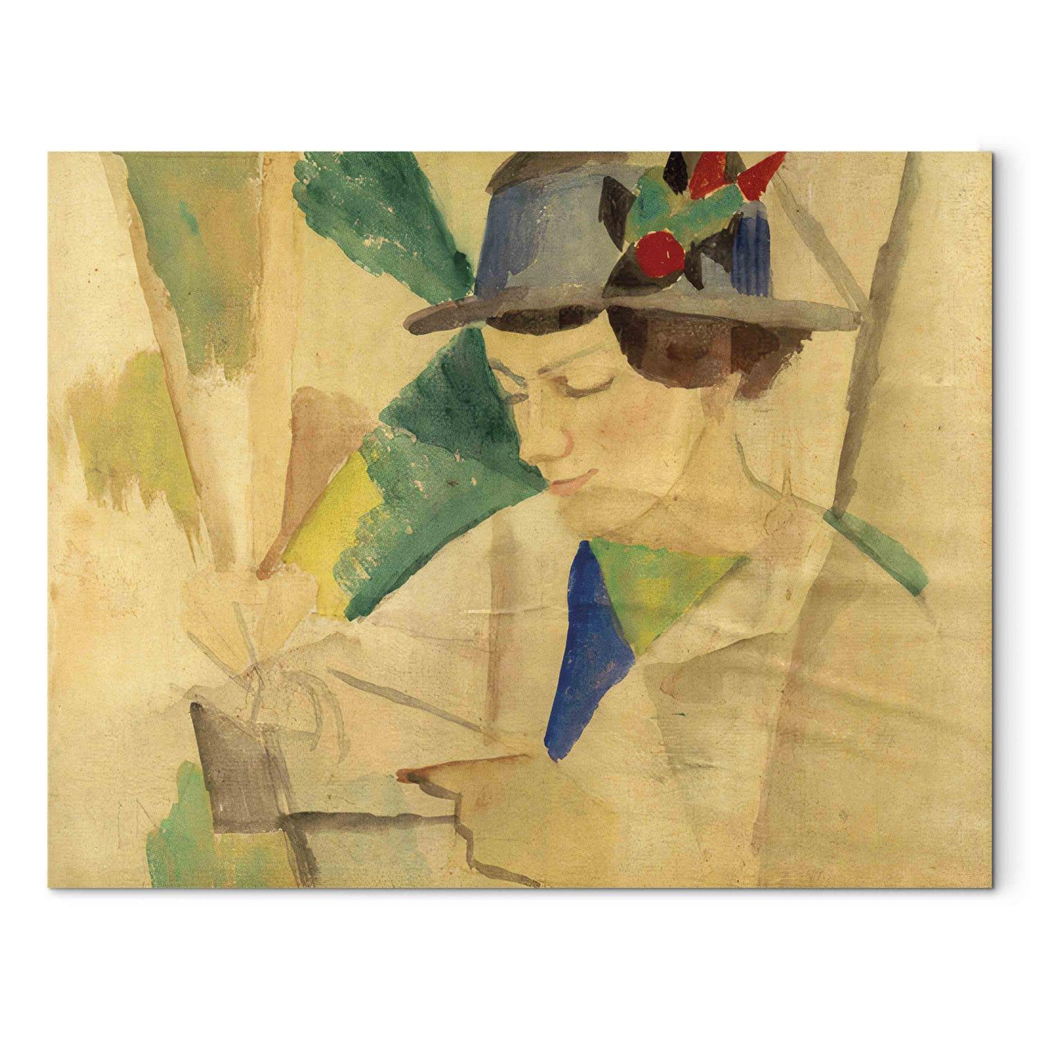 Reproducción The painter's wife, reading 