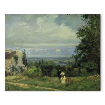 Réplica de pintura Landscape near Louveciennes 