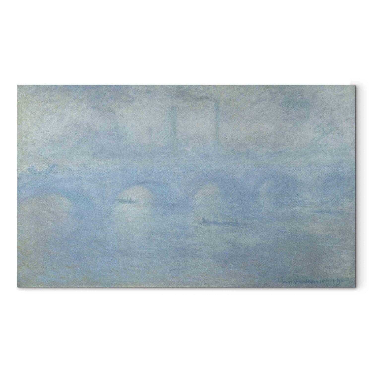 Réplica de pintura Waterloo Bridge: Effect of the Mist 
