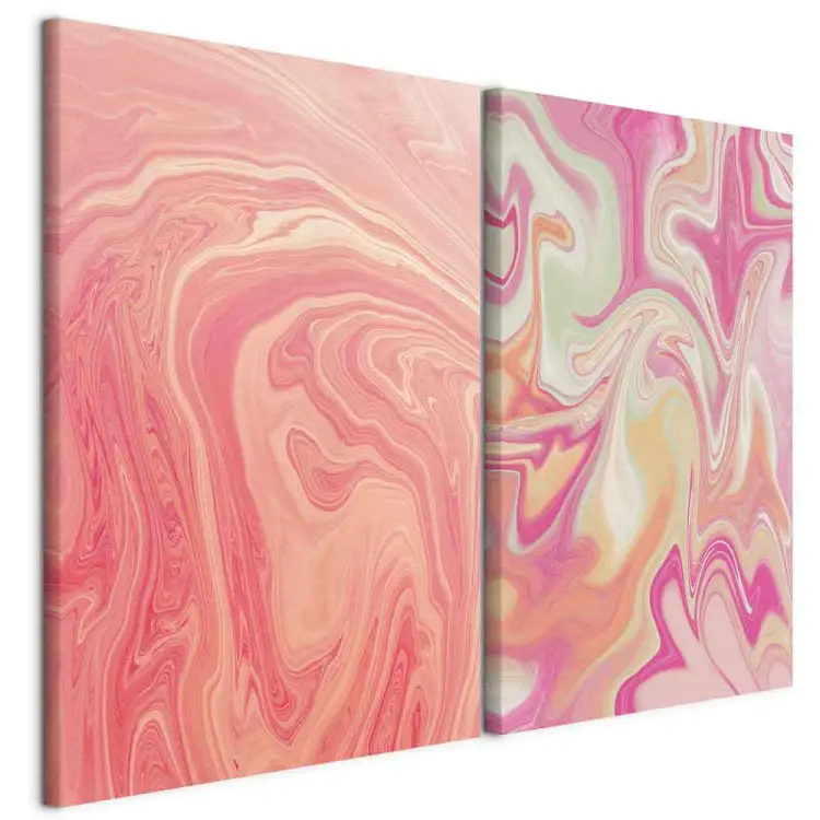 Mármol fantasía - artísticos remolinos de color, abstracción pastel