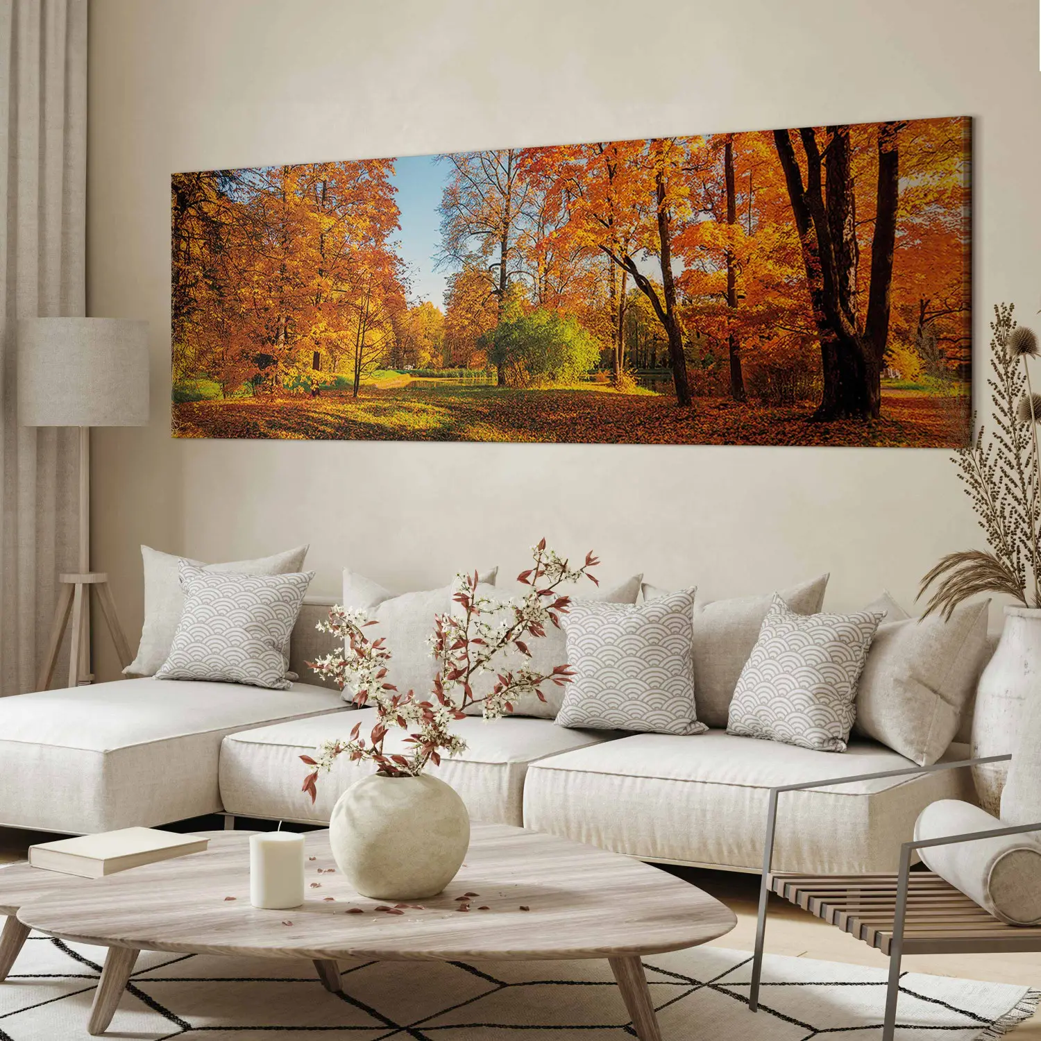 Lienzos decorativos 150x100cm Cuadro Sobre Lienzo Moderno Mañana salida