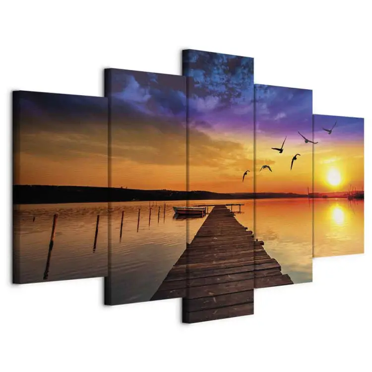 cuadros faciles de atardeceres