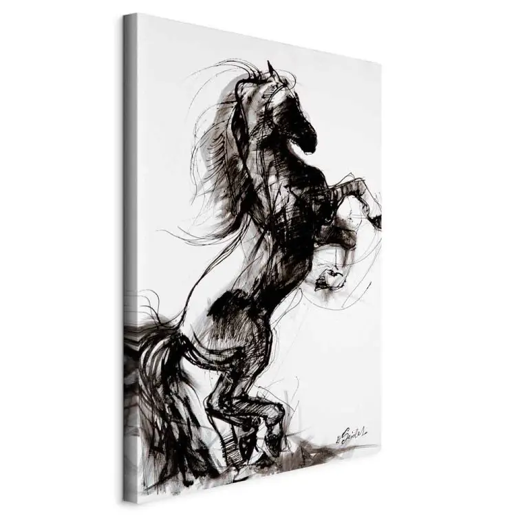 pintar caballo corriendo