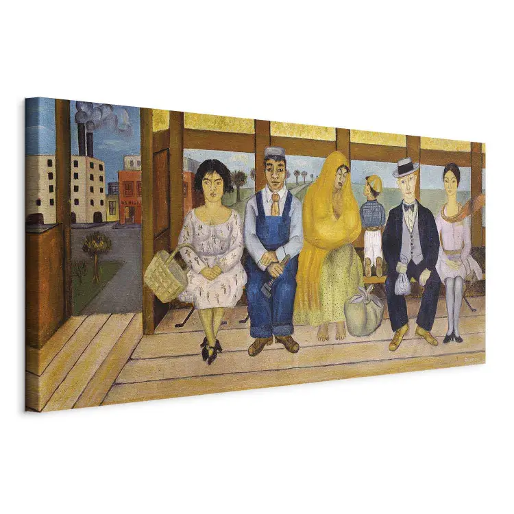 Reproducción Frida Kahlo - El autobús para pared - tienda bimago