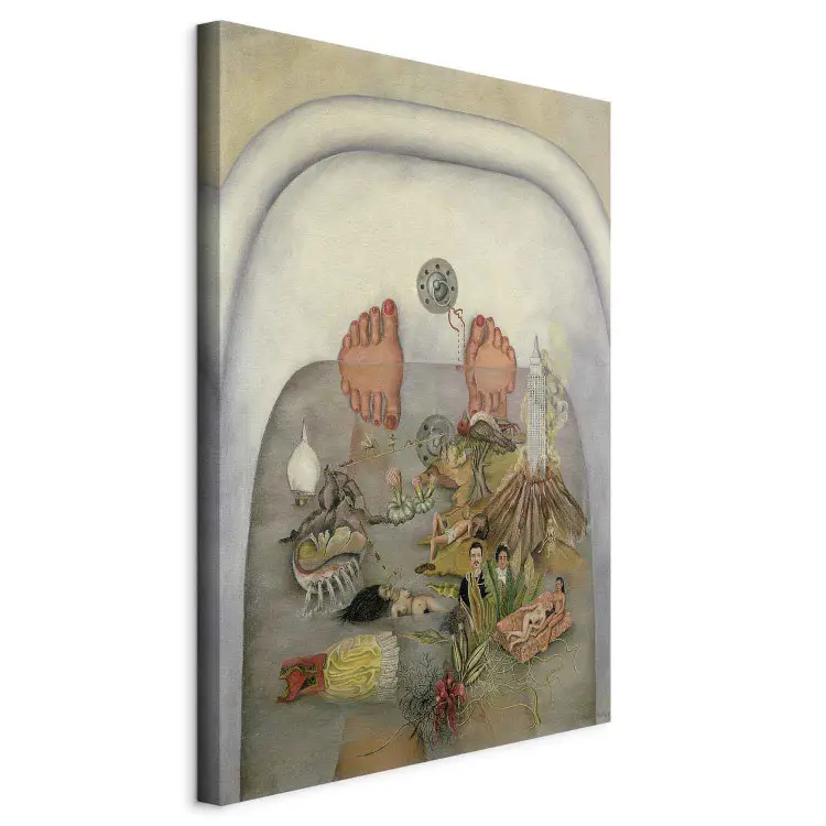 Reproducción Frida Kahlo - Lo que el agua me dio para pared - tienda bimago