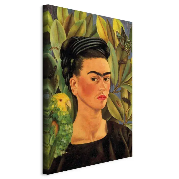 Reproducción Frida Kahlo - Autorretrato con Bonito para pared - tienda ...