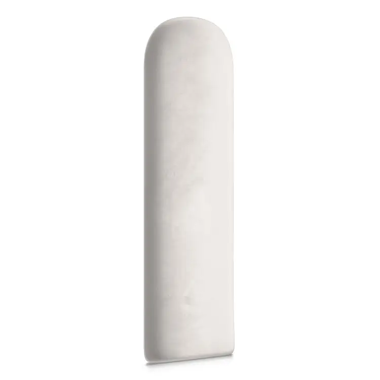 Panel acolchado pared oval crema