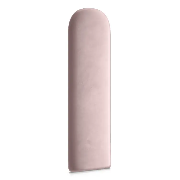 Panel acolchado pared oval rosa