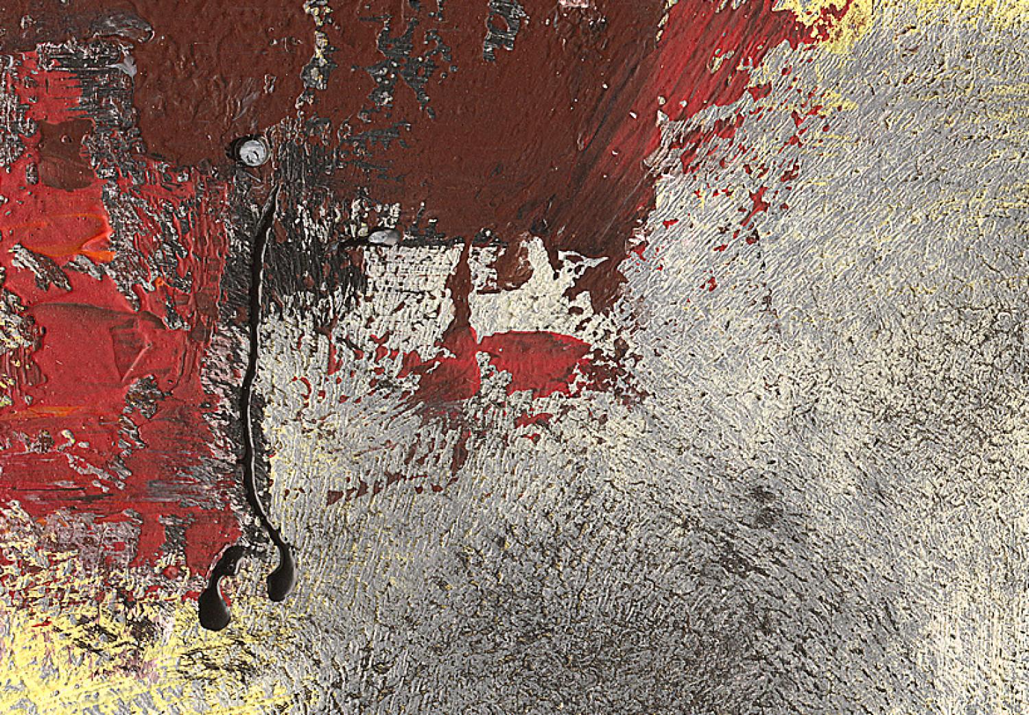 Cuadro decorativo Con patrones marrones (1 pieza) - paisaje artístico abstracto
