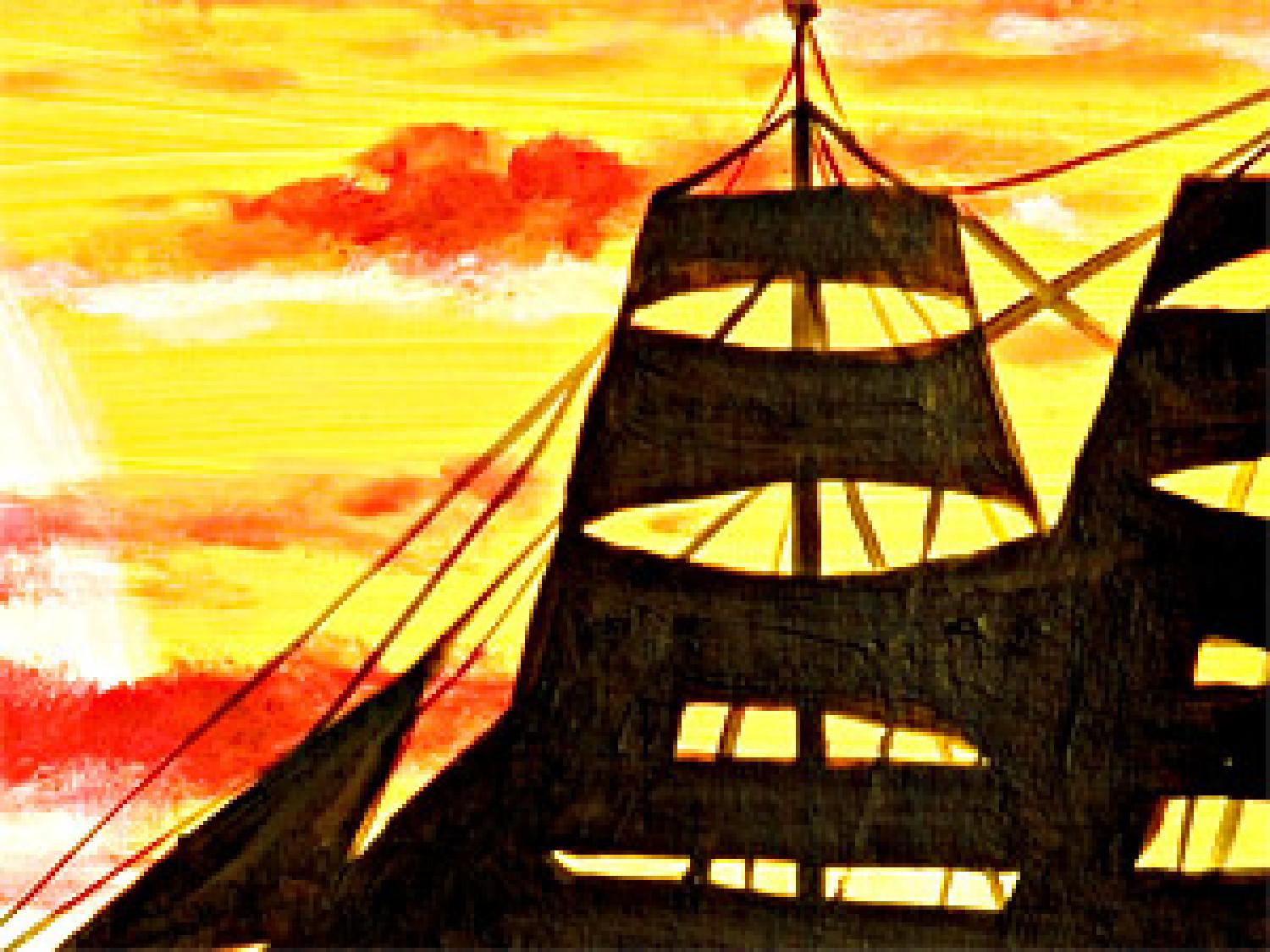 Cuadro decorativo Barco de vela