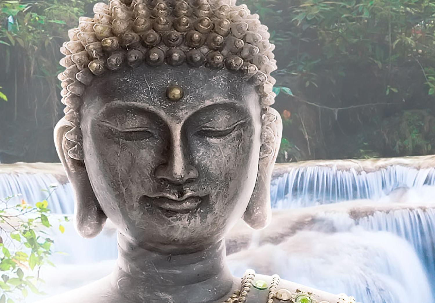 Cuadro decorativo Buda y cascada