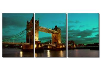 Cuadro Tower Bridge al anochecer