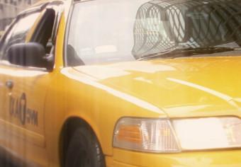 Cuadro Taxi amarillo