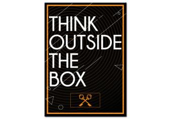 Cuadro Think outside the box