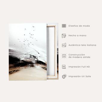 Cuadro decorativo Bird's music - 5 pieces
