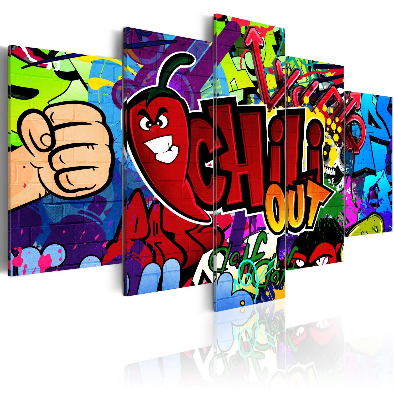 Cuadro Chili out - graffiti