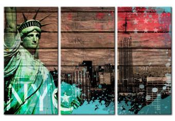 Cuadro NYC collage II