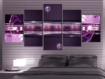 Cuadro decorativo Aventura con violeta