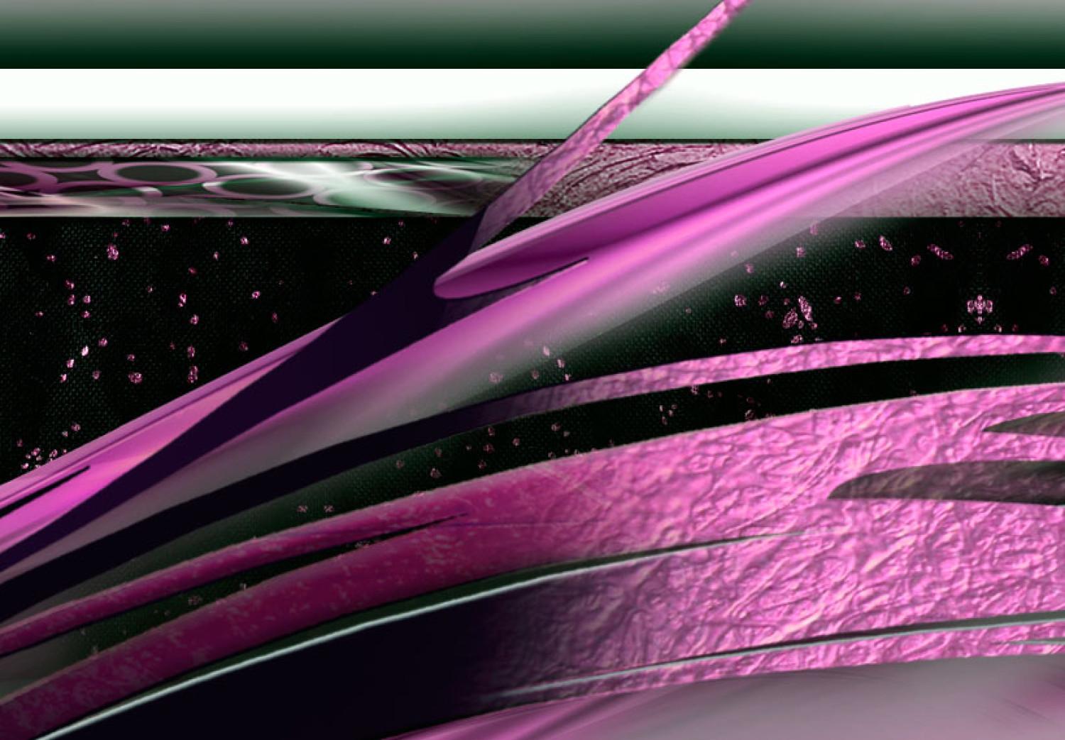 Cuadro moderno Flujo de púrpura