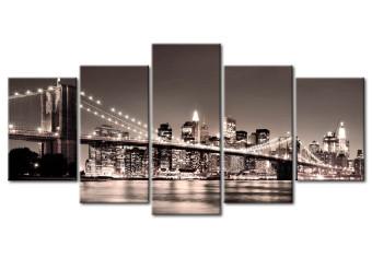 Cuadro decorativo Manhattan - Puente Brooklyn II