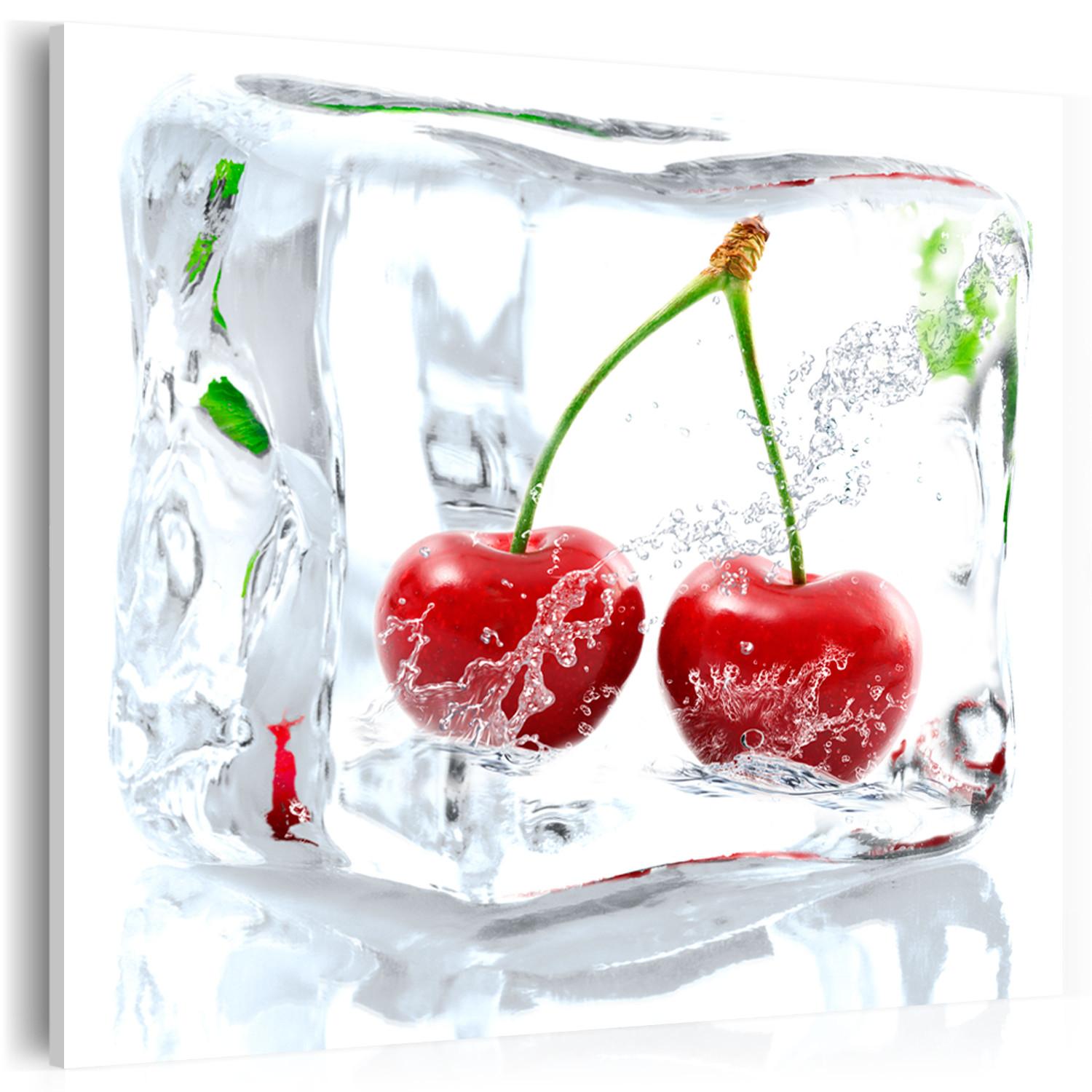 Cuadro moderno Frozen cherries