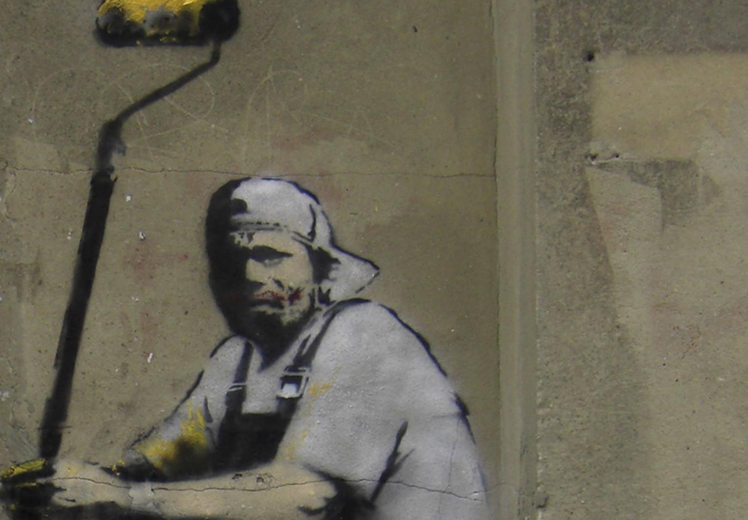 Cuadro decorativo Banksy - el arte callejero