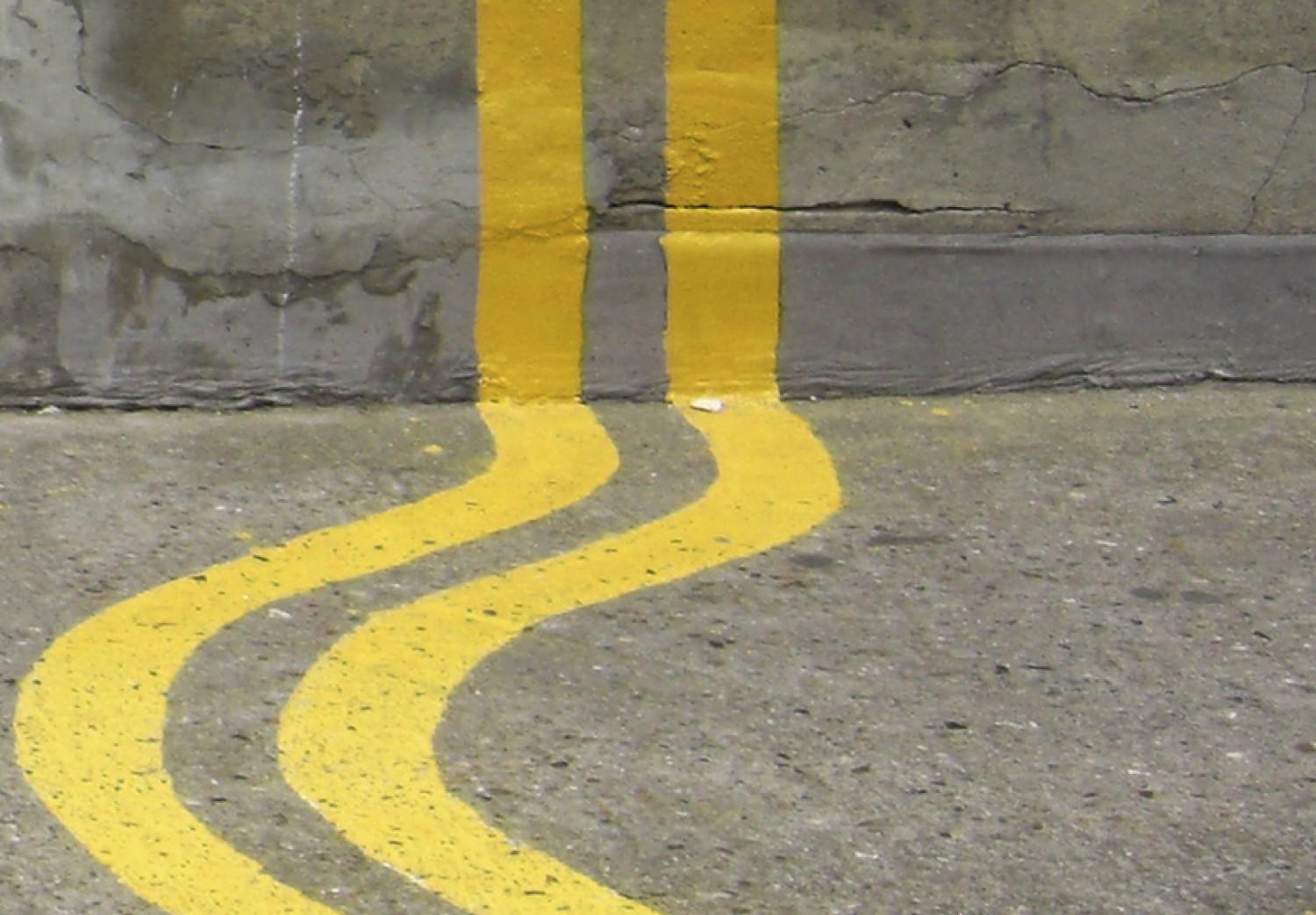 Cuadro Flor amarilla (Banksy)