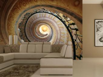 Fotomural Decorative spiral stairs