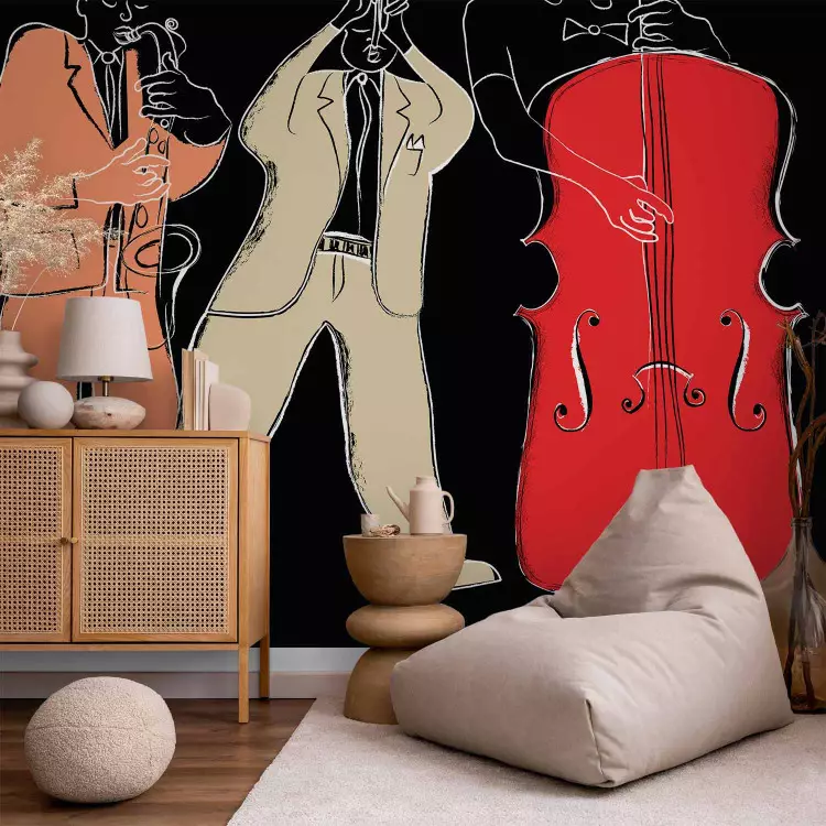 Fotomural decorativo Instrumentos musicales (jazz)