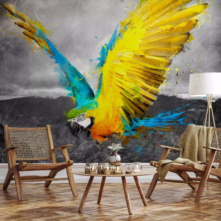 Fotomural decorativo Exotic parrot
