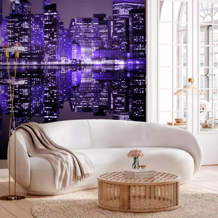 Fotomural decorativo American violet