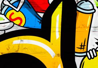 Fotomural a medida Colorful Graffiti