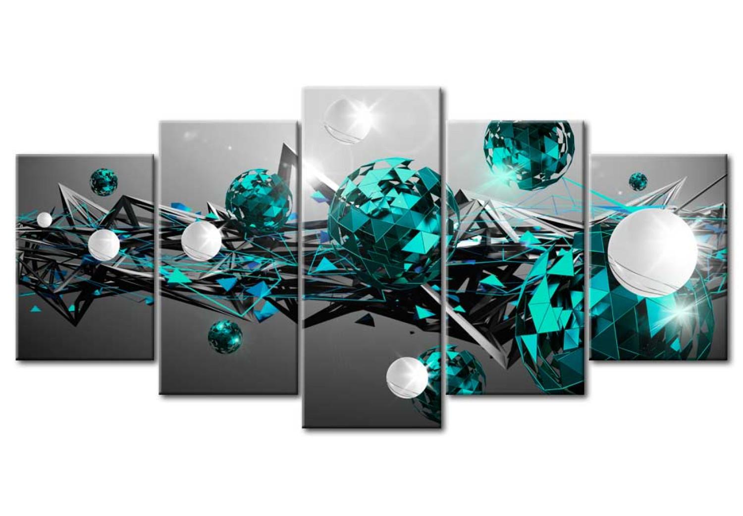 Cuadro decorativo Turquoise Solar System
