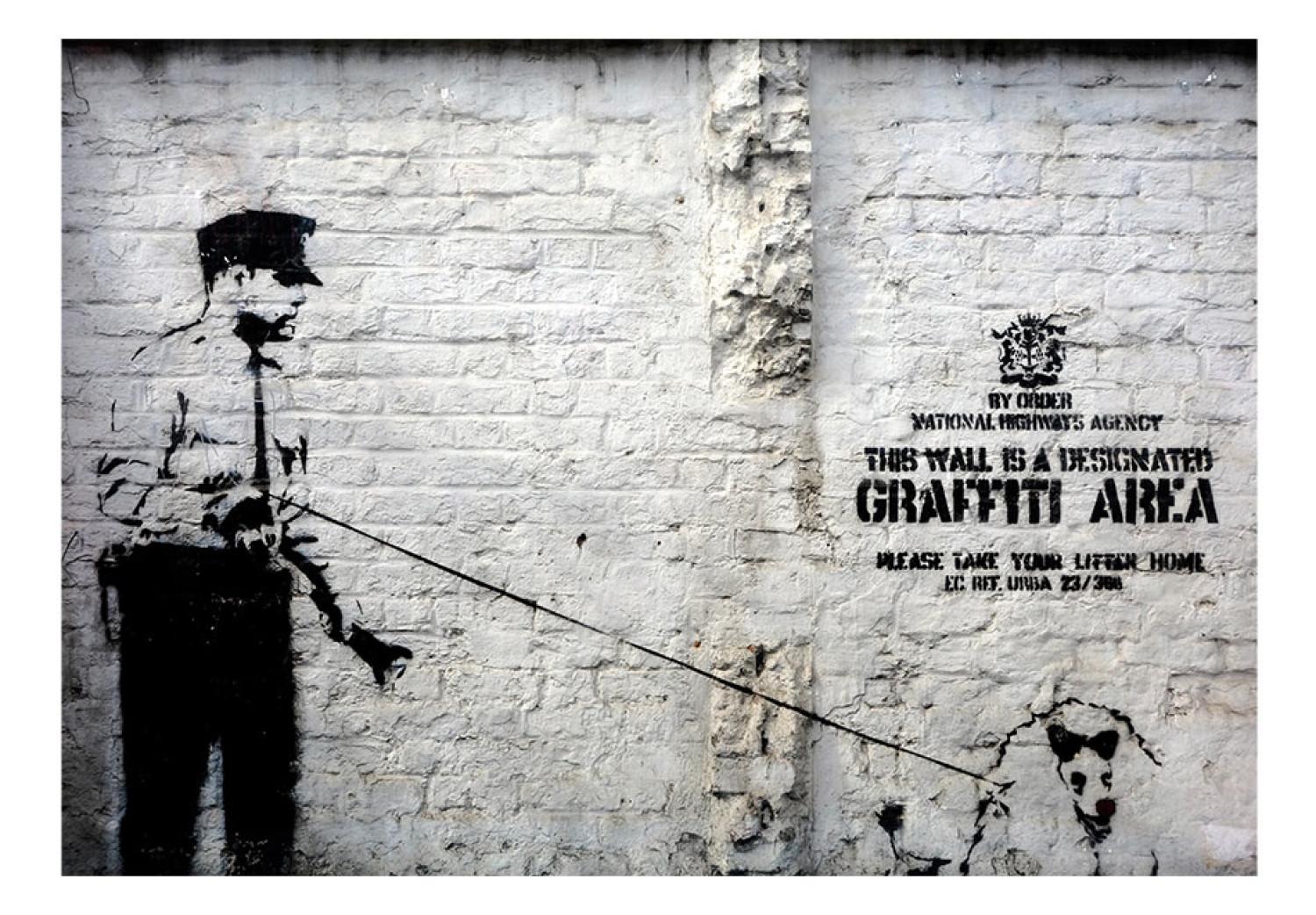 Fotomural a medida Banksy - Graffiti Area